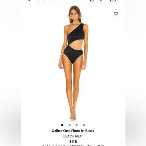 Beach Riot NWOT Celine One Piece L - never worn!